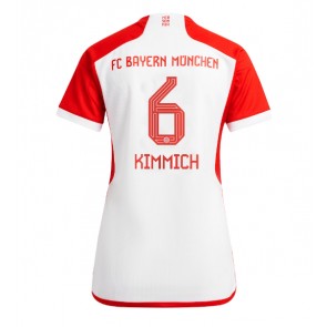 Bayern Munich Joshua Kimmich #6 Koszulka Podstawowych Kobiety 2023-24 Krótki Rękaw
